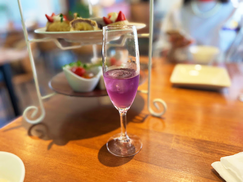 色が変化するドリンク