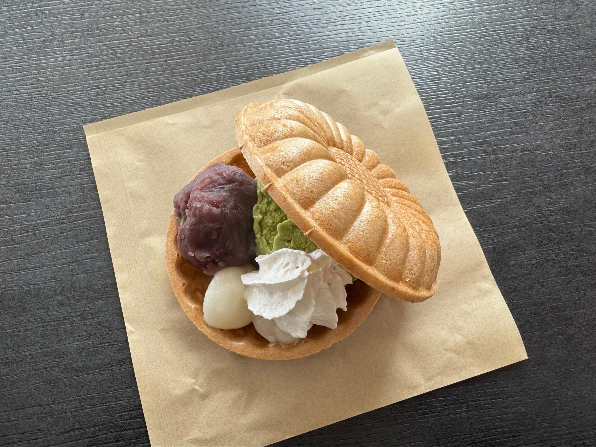 【山形・寒河江】ファーストフードさくらんぼ友遊館｜あじまんコラボ最中？JAの変わり種手作りジェラートを実食 アイキャッチ