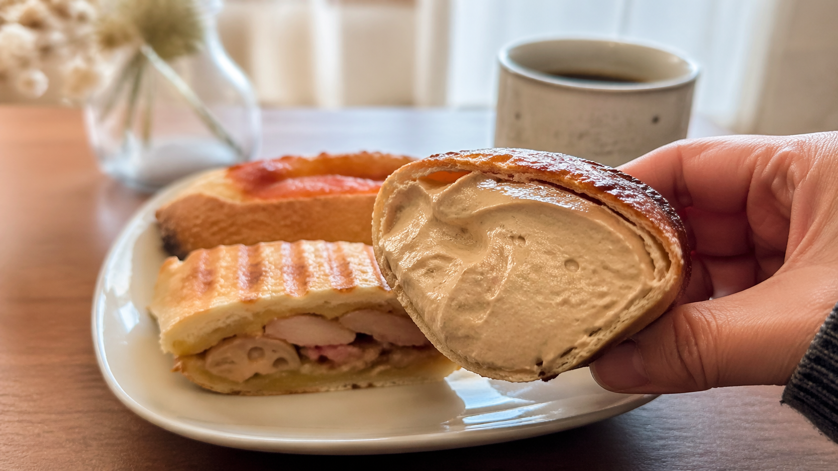 【山形県東根市】ami panの口コミ・評判・レビュー｜地元ブロガーともみさんが体験したコーヒークリームが話題の小さなパン屋 アイキャッチ