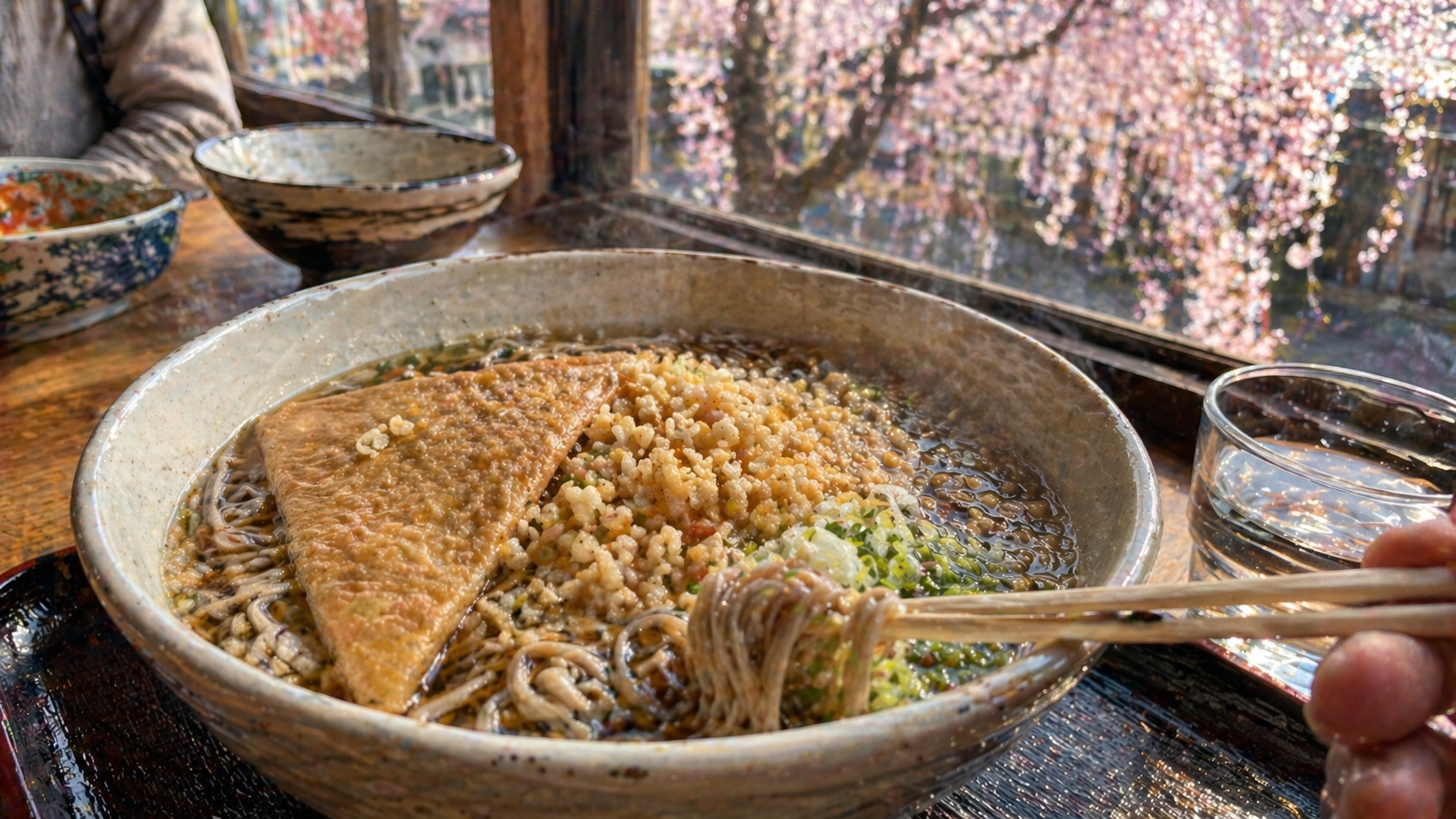 【山形県山形市】寿屋の口コミ・評判・レビュー｜地元ブロガートウヒさんが体験したむじなそばが話題の老舗そば店 アイキャッチ