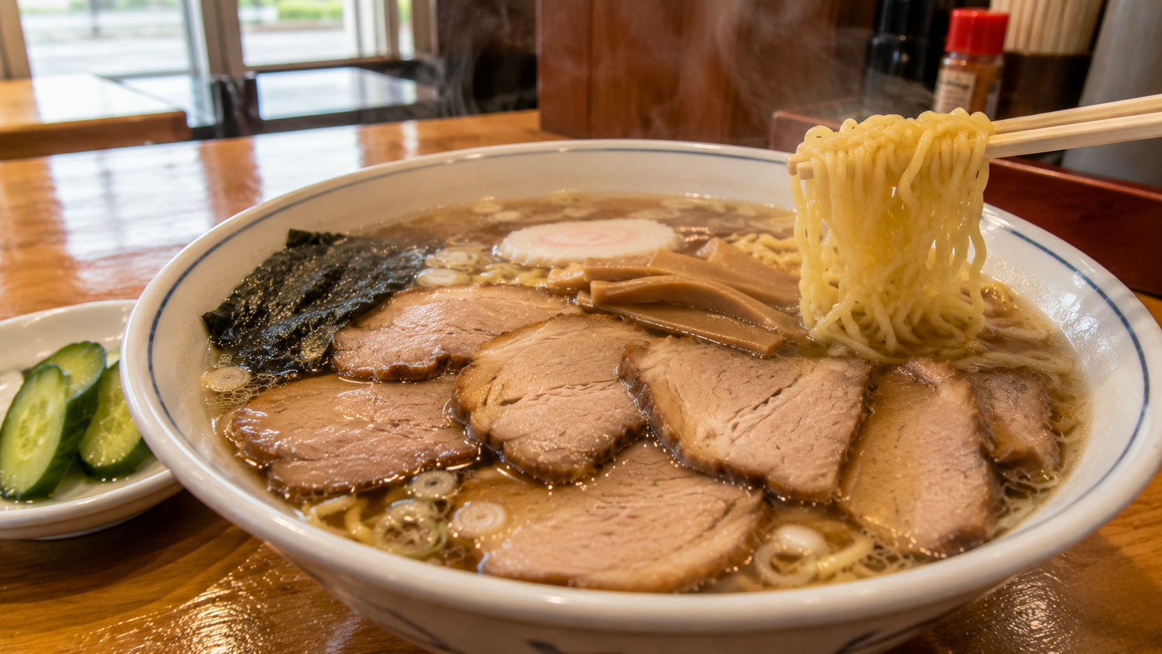 【山形県鶴岡市】文下食堂の口コミ・評判・レビュー｜ノスタルジックな一杯が人気のラーメン専門店 アイキャッチ