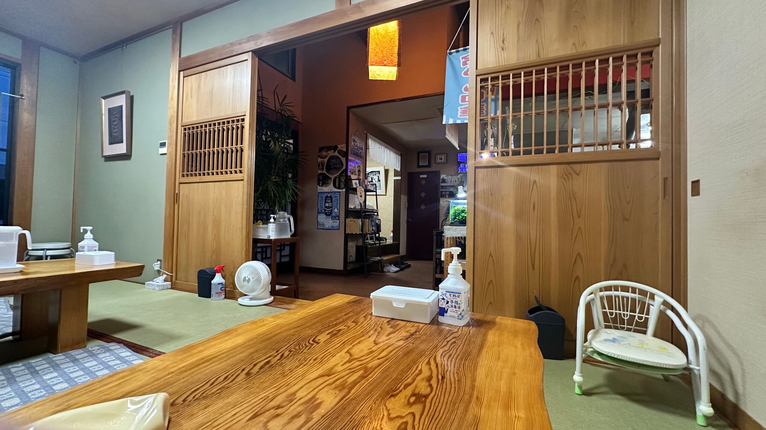 座敷席